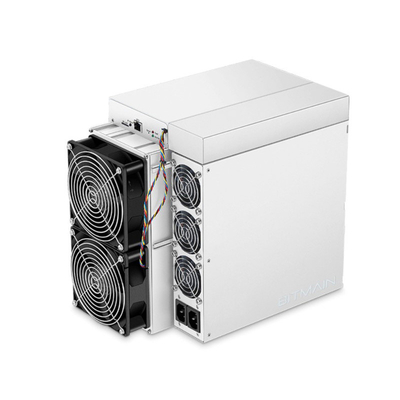 S19 XP 140Th Bitmain S19 Miners 3010W อินเทอร์เฟซอีเธอร์เน็ตขุด BTC Silver shell