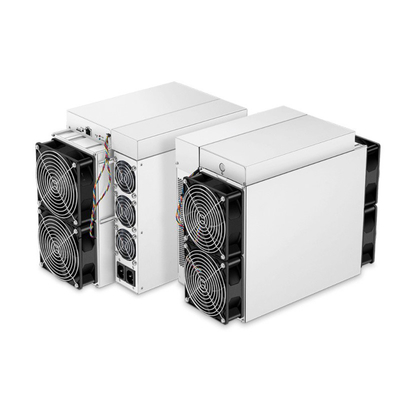 S19 XP 140Th Bitmain S19 Miners 3010W อินเทอร์เฟซอีเธอร์เน็ตขุด BTC Silver shell